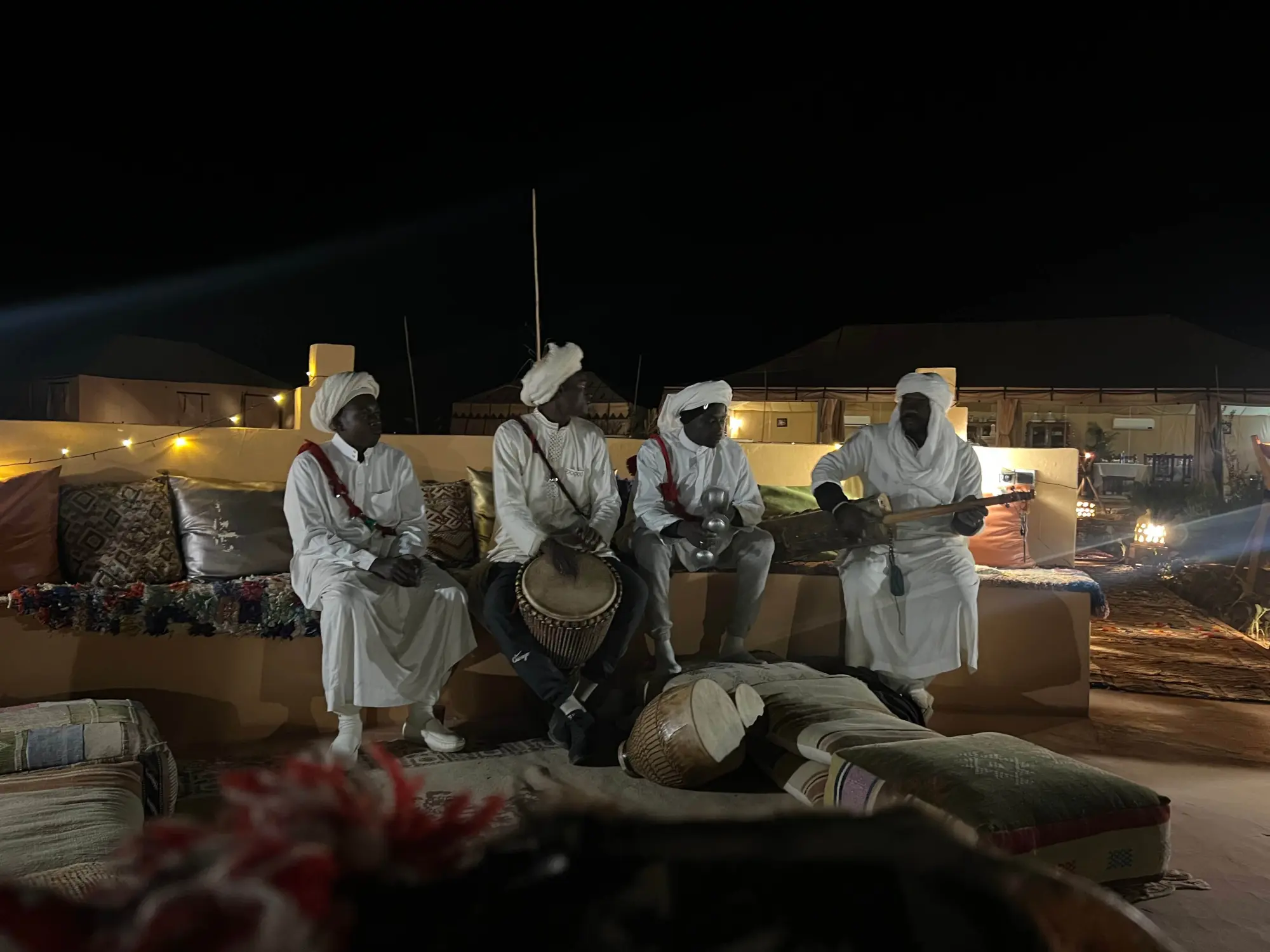 Gnawa Palying Music Sahara Luxury Camp
